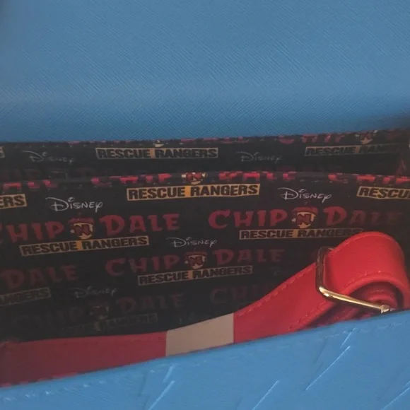 NWT DISNEY LOUNGEFLY RESCUE RANGERS CROSSBODY BAG - Picture 13 of 14